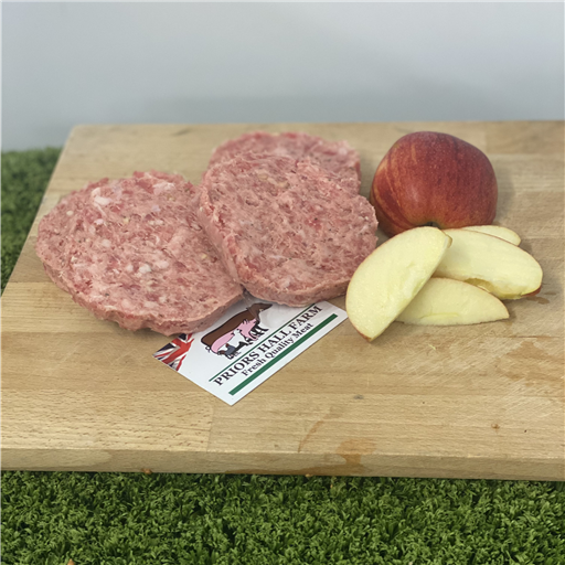 Pork and Apple Burgers (5 Quarter pounders)